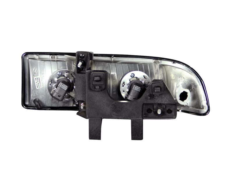 Crystal Headlight Set-Black ANZO USA 111156