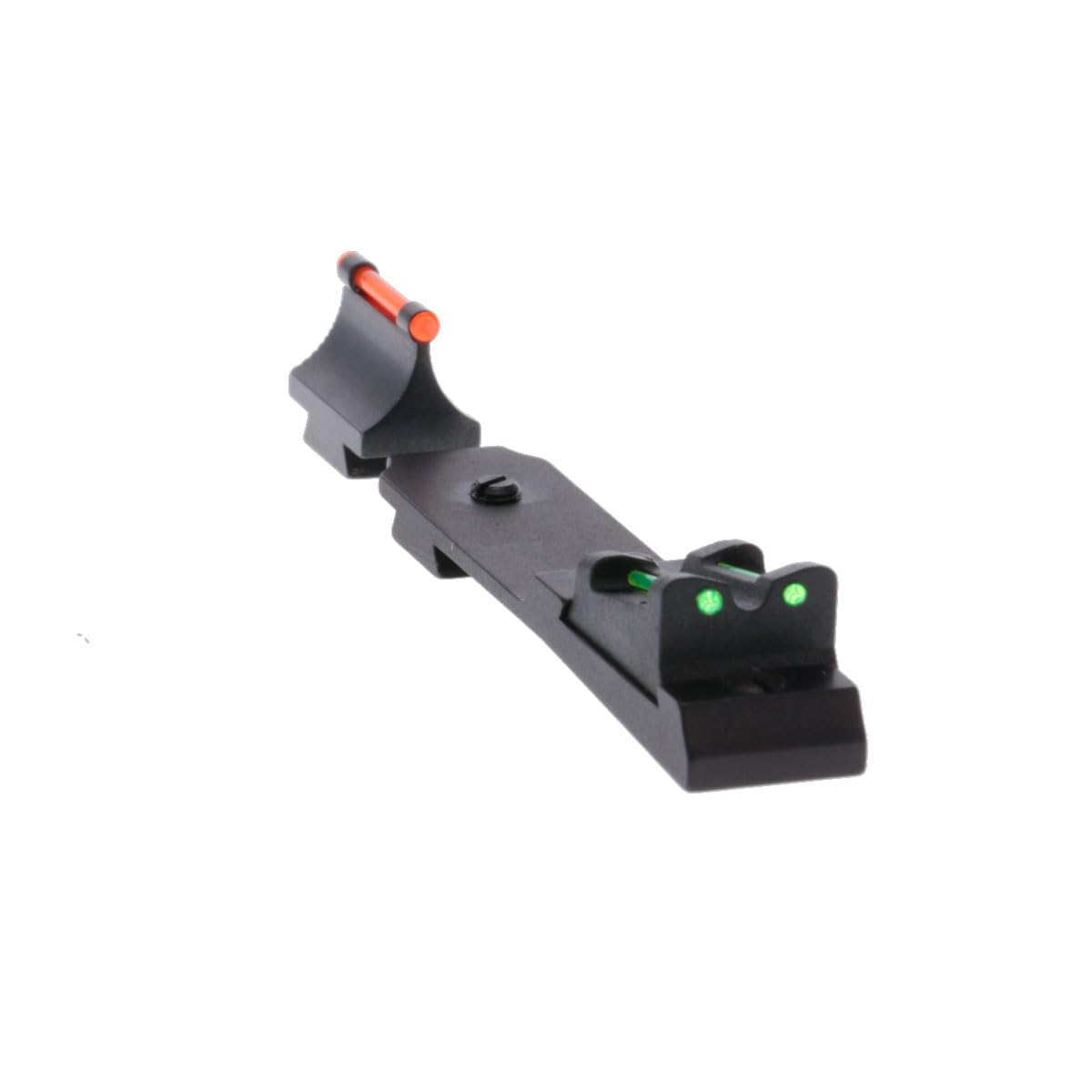 Ruger 10/22 Compatible TRUGLO Rimfire Fiber Optic Front Red Rear Green Sight Set