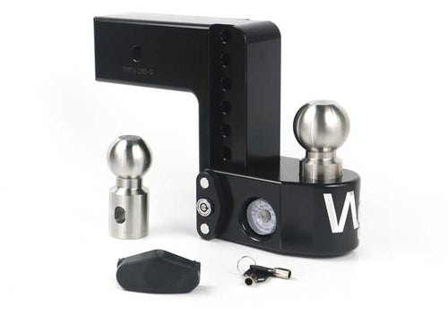 Weight Safe 6" Drop Hitch WS6-3-CER-BLA w/ 3" Shank (8K/21K GTWR) Cerakote Black Coating