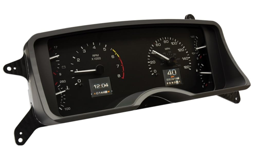 Dakota Digital Retrotech RTX-87F-MUS-X Gauge Instrument System Compatible with Ford 1987-89 Mustang
