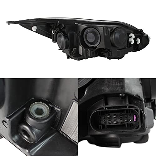 Projector Headlight Spyder Auto PRO-JH-FF12-LED-BK
