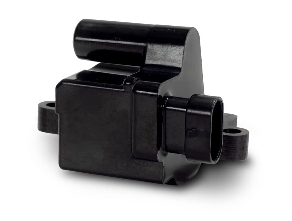 Pertronix Flame-Thrower Coil 4.8L,5.3L,6.0L,8.1L;Square;1999-07 Gm Truck; Single Coil; Optimized Coil Design for 15 Percent More Spark Energy; Direct OEM Replacement 12558693/19355500