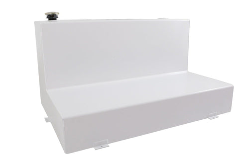 L-Shaped Dee Zee DZ92747S Transfer Tank (92 gallon) - White Steel
