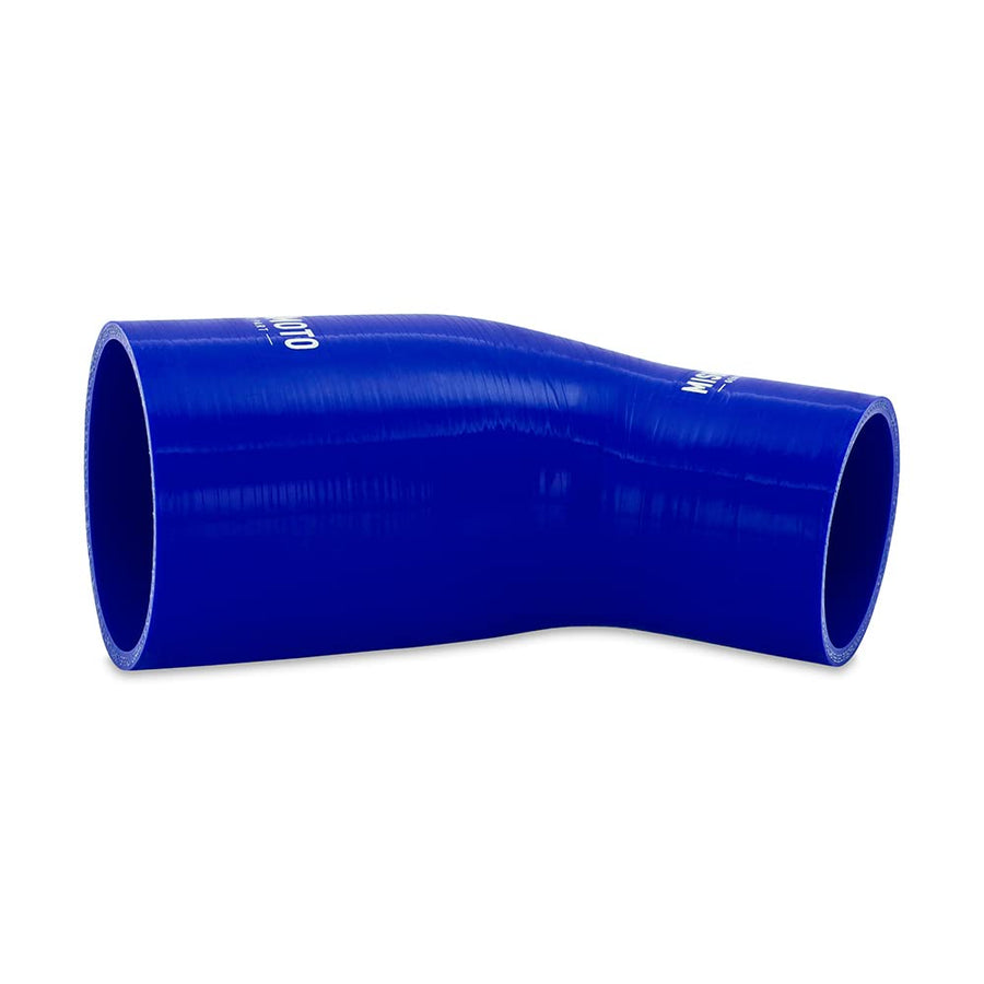 Mishimoto 45-Degree MMCP-R45-22530BL Silicone Transition Coupler, 2.25" to 3.00", Blue