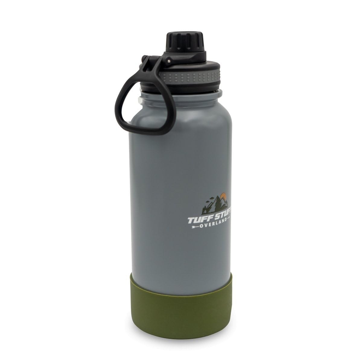 Tuff Stuff Overland Vessel Water Bottle, Steel, 32 Ounce