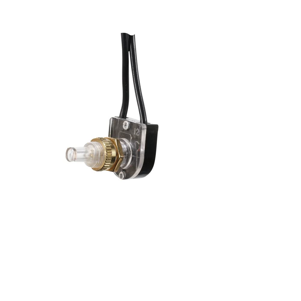 Push Button RV Designer S711 On/Off Switch - 3 Amp - 125VAC