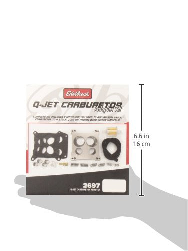 Carburetor Adapter Edelbrock 2697, Multi, One Size