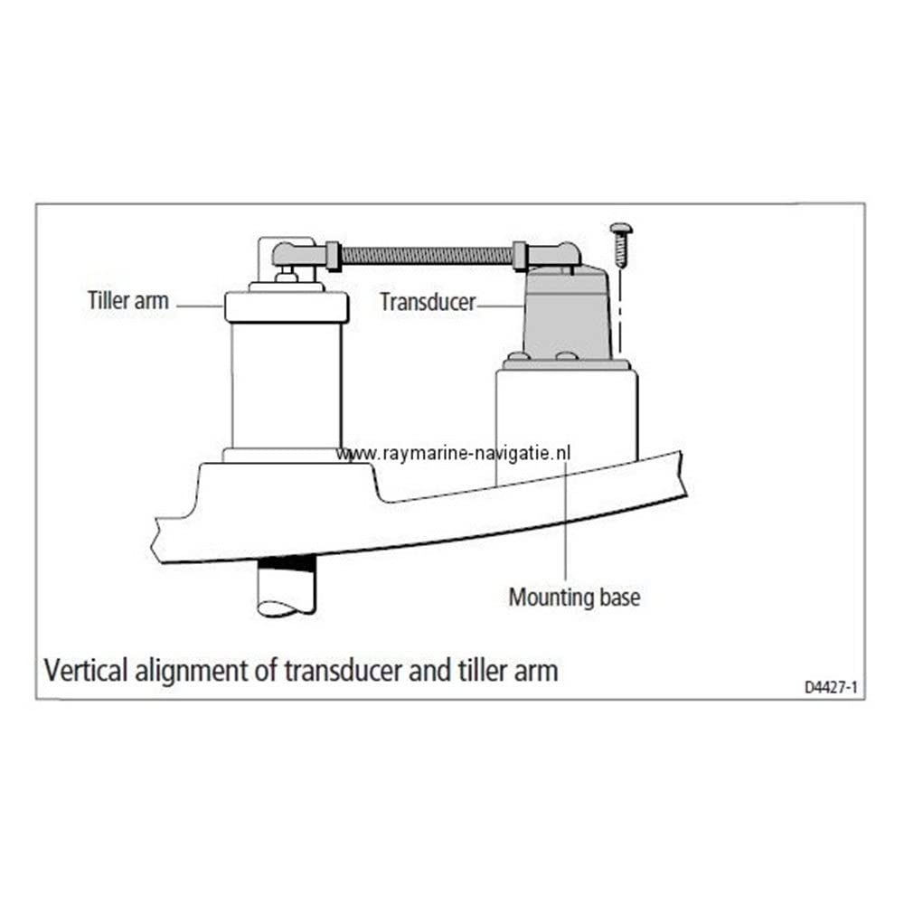 Rotary Raymarine Rudder Reference Transducer