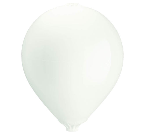 CC Series Polyform White Mooring Buoy - 32" x 43", White