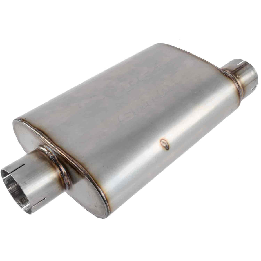 Pypes Performance Exhaust MVS16: Muffler Street Pro Series 14 in 3 in Offset/Offset