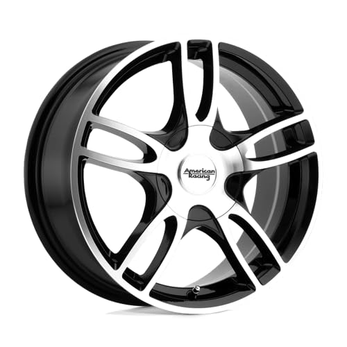 AR919 15X7 5X100/105 American Racing G-BLK MACH 35MM - AR91957095335