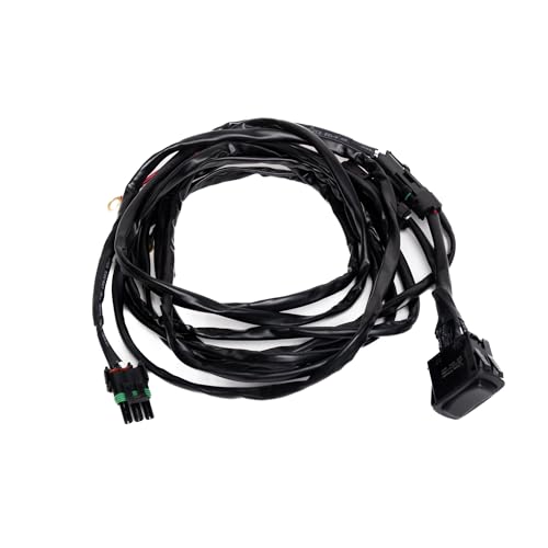 Baja Designs Single-Lead Wiring Harness Reflex Actuator with Rocker Switch - Controls 3-8 Actuators