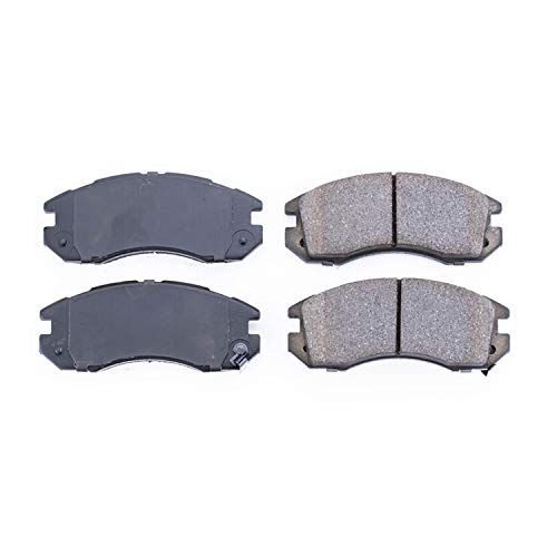 Power Stop Z16 16-470 Evolution Front Ceramic Brake Pads For Subaru Impreza 1993-1996, Subaru Legacy 1990-1996 [Model Specific]