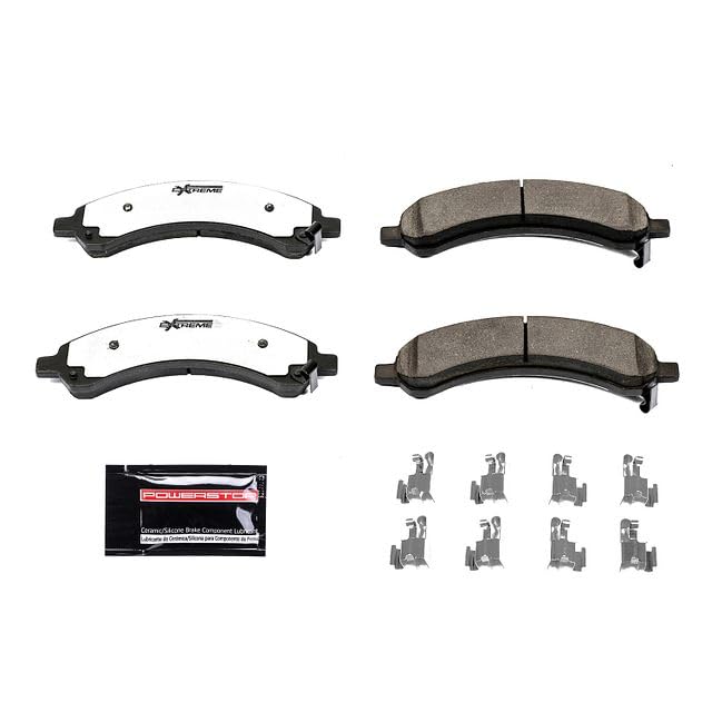 Power Stop Rear Z36-989 Z36 Truck and Tow Brake Pads For Chevrolet Express 3500 2003-2008 | GMC Savana 3500 2003-2008 [Vehicle Specific]