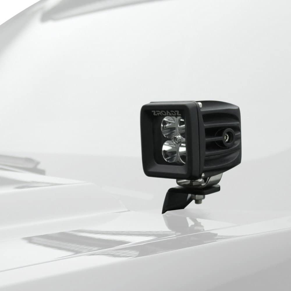 ZROADZ Black A-Pillar 2-LED Pod Light KIT Z365601-KIT2 2010-2014 FORD F150-RAPTOR