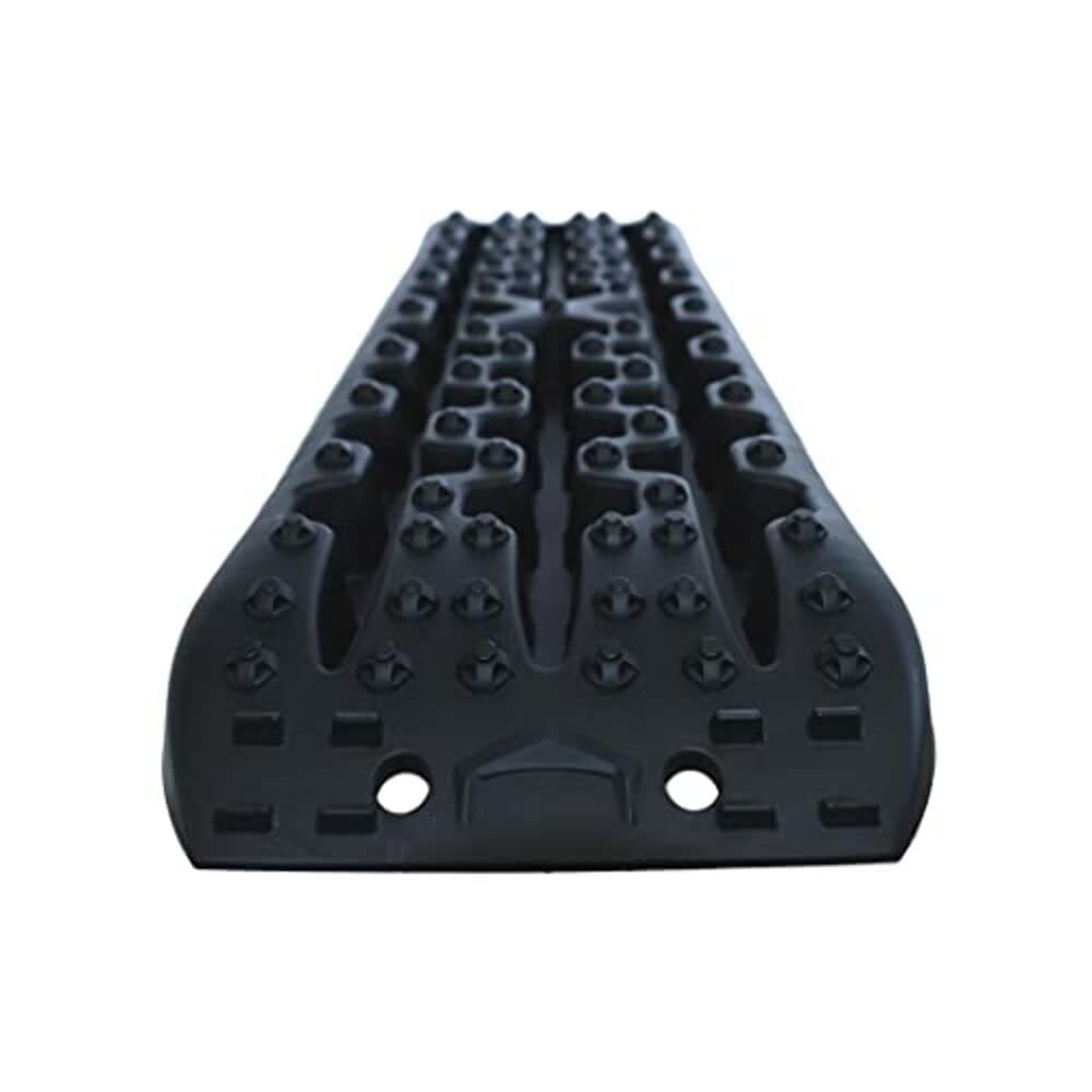 Recovery TERRAVORE Black Traction Boards Set of 2 for Off-Road Mud, Sand, and Snow Vehicle Extraction, Supports 20,000 Pounds of Compression…