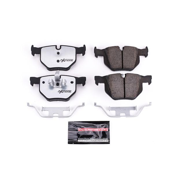 Power Stop Z26 Rear Brake Carbon-Fiber Ceramic Pads For BMW 33, BMW 3, BMW 33, BMW 335d, BMW 335i, BMW 335i xDrive, BMW 335is, BMW 335xi, BMW X1 [Model Specific]