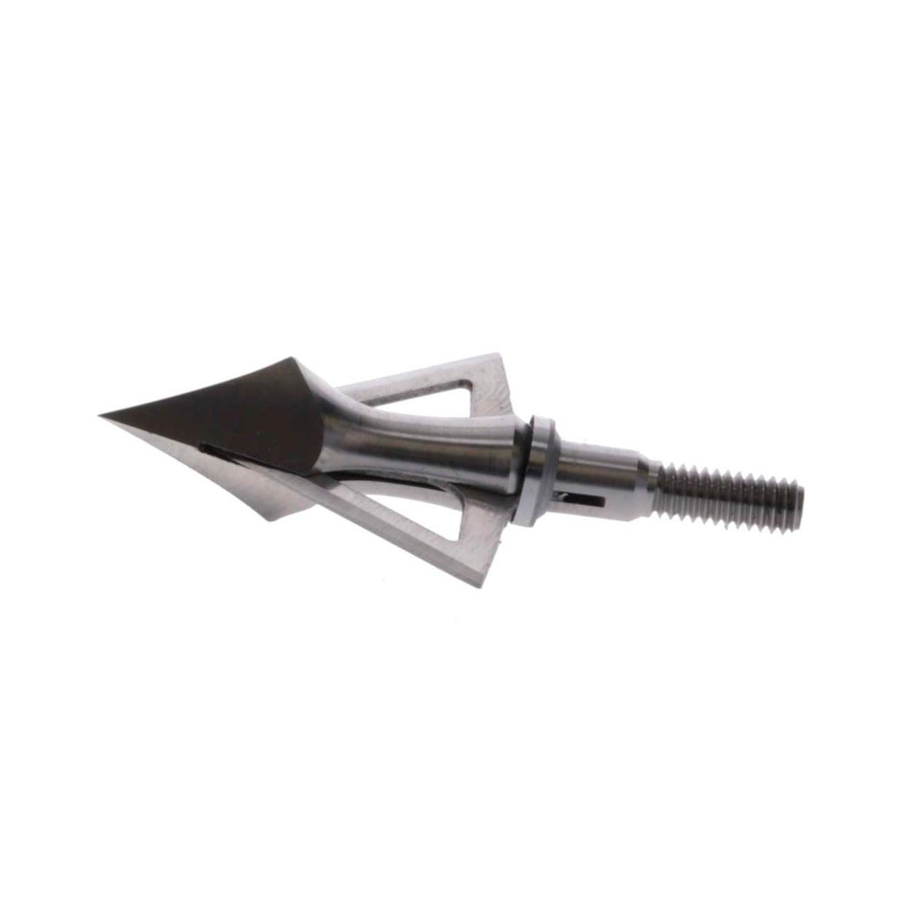 TITANIUM X TRUGLO Large Game 2 Blade 100 Grain Durable Fixed-Blade Archery Bow Hunting Broadhead with Grade 5 Titanium Ferrule & Stainless Steel Blades