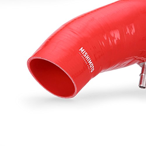 Mishimoto Silicone Induction Hose MMHOSE-MUS8-15IHRD Fits Ford Mustang GT 2015-2018 Red