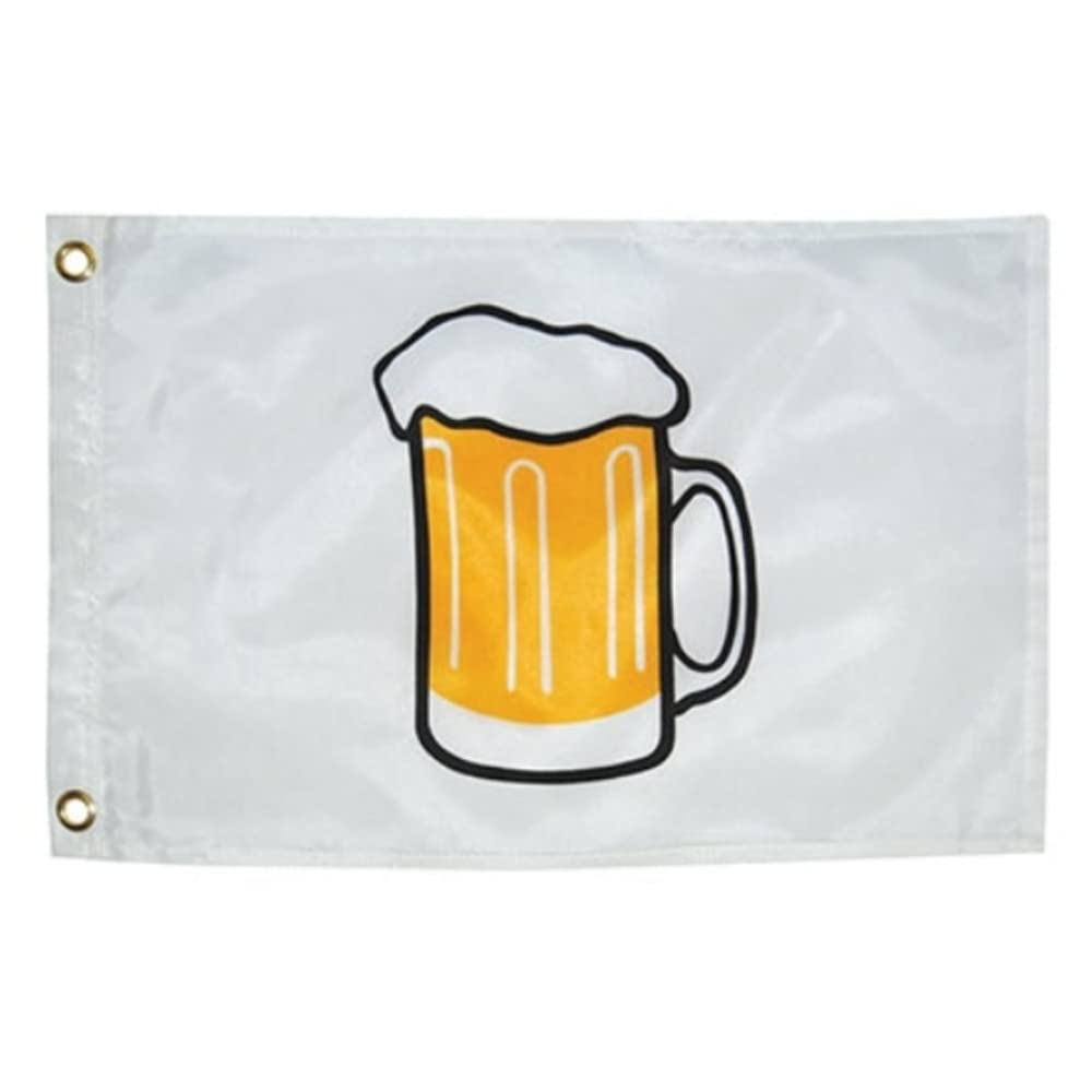 Beer Flag TAYLOR MADE PRODUCTS for Boats, Pools and Docks 12" x 18"