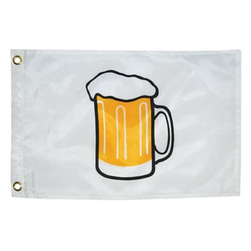 Beer Flag TAYLOR MADE PRODUCTS for Boats, Pools and Docks 12" x 18"