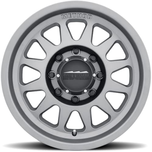 704 HD Method Race Wheels Titanium Wheel (17 x 9. inches /8 x 180 mm, 18 mm Offset)