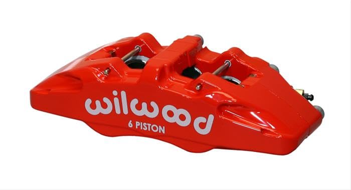 DP6A Caliper-Forged, 5.25" mt.-Red-L/H