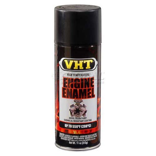 High Temperature Vht Engine Enamel Flat Black 11 Oz. Aerosol - Lot of 6