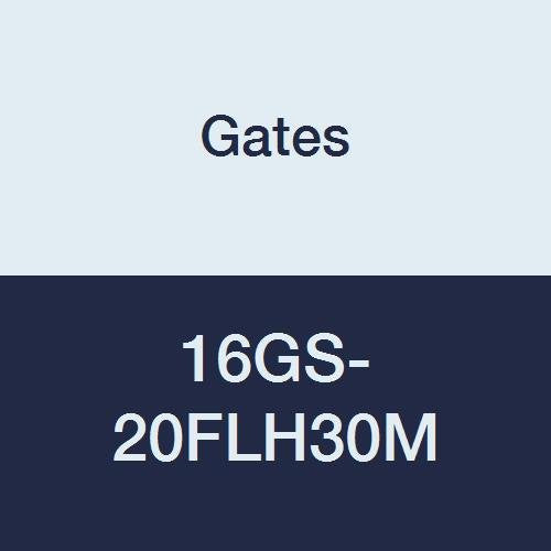 GlobalSpiral Couplings Gates 16GS-20FLH30M, Code 62 O-Ring Flange Heavy, Zinc Plated Carbon Steel, 6.22", 30° Bent Tube, 1" ID