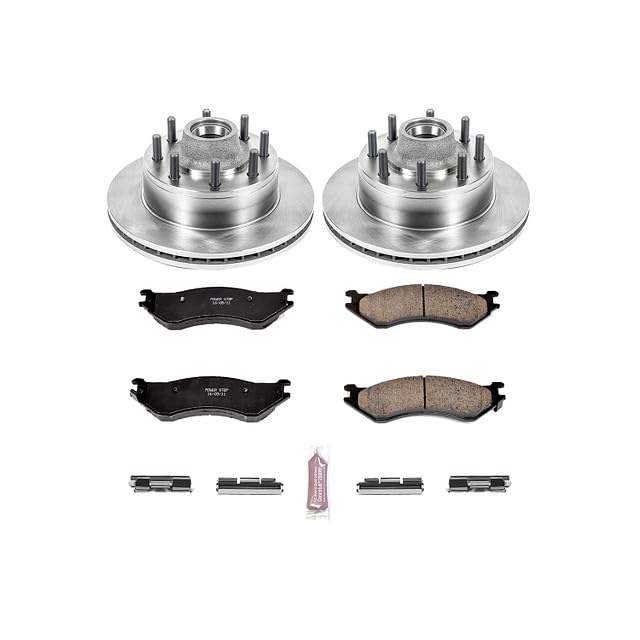 KOE6247 AUTOSPECIALTY Front Replacement Brake Kit-OE Brake Rotors & Ceramic Brake Pads For Ford F-150 2000-2004 [Model Specific]