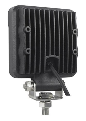 4 Square LED Close Range Worklight HELLA 357107001, Black ValueFit