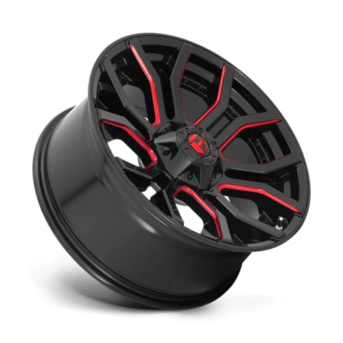 1PC Fuel D712 24X12 8X180 GL-BLK-RTTC -44MM - D71224201847