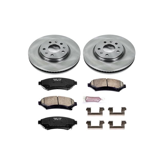 Power Stop Autospecialty KOE2975 Front Replacement Brake Kit-OE Brake Rotors & Ceramic Brake Pads
