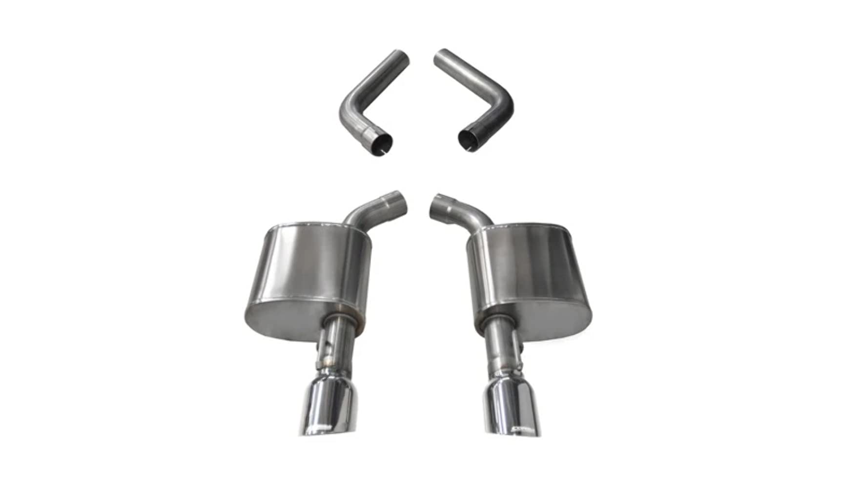 Corsa - 6.4L/17-19 Dodge Charger 5.7L Polished Sport AxleBack Exhaust w/4.5in Tips (21019) 15-19 Dodge Charger