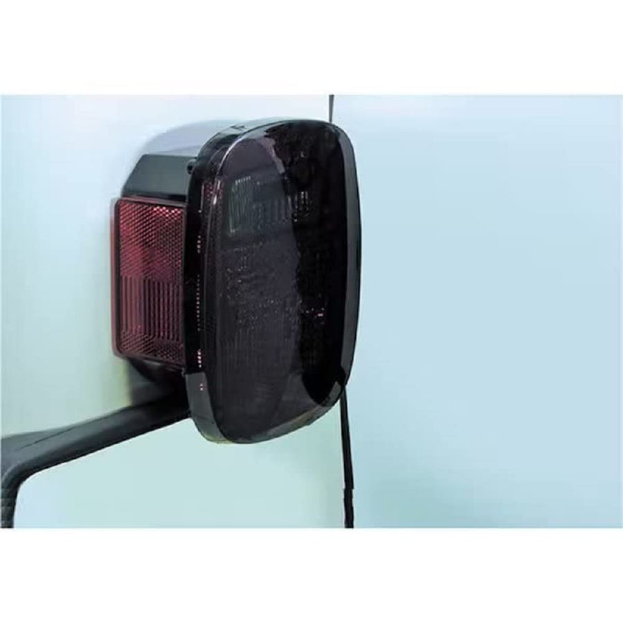 Rugged Ridge | Tail Light Cover Set, Light, Smoke | 11354.01 | Fits 1976-2006 Jeep CJ & Wrangler