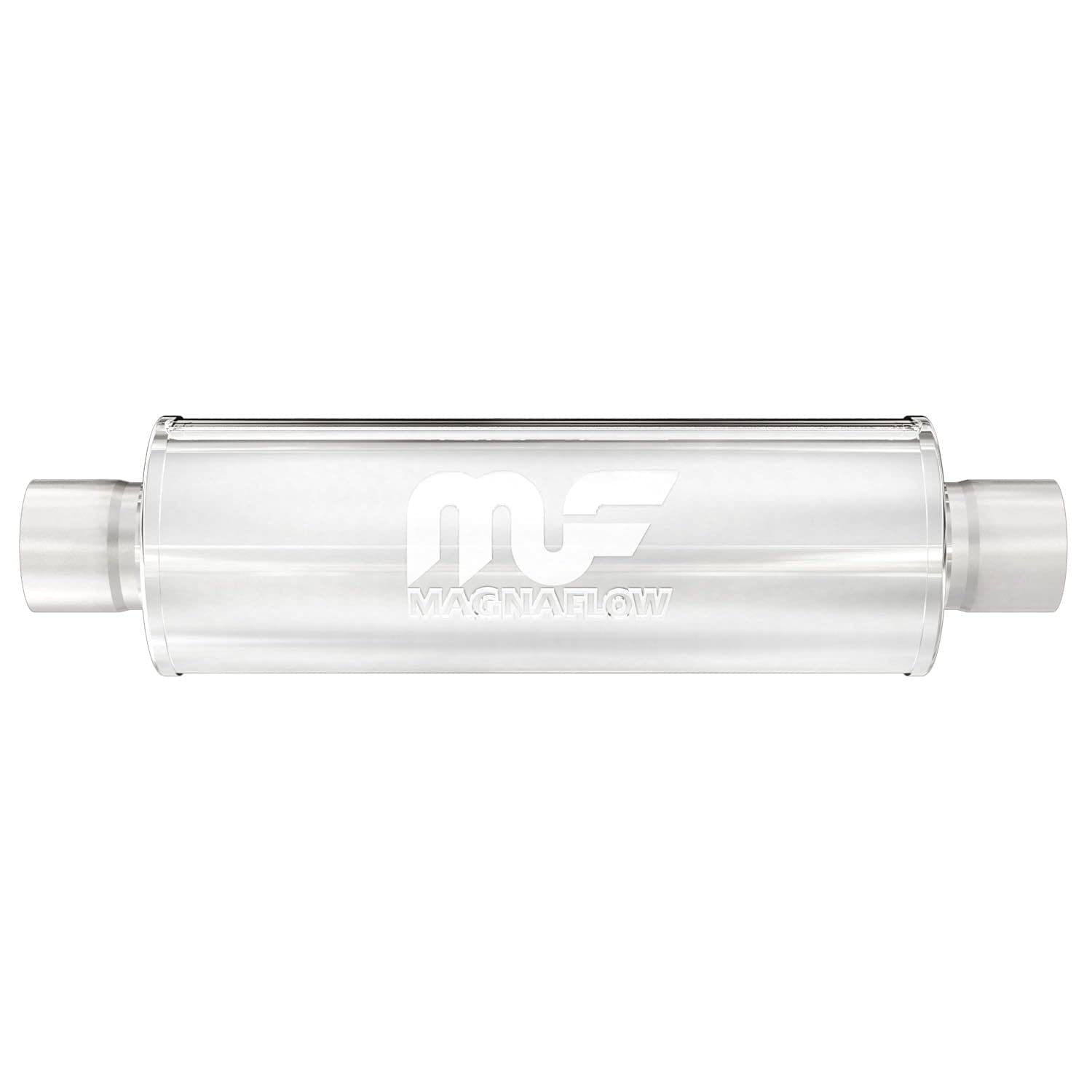 2.5" Inlet/Outlet MagnaFlow Performance Muffler 10426, Universal Fit, Stainless Steel