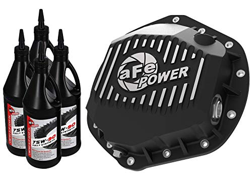 aFe Power Pro Series 46-71061B Rear Differential Cover Black w/Gear Oil