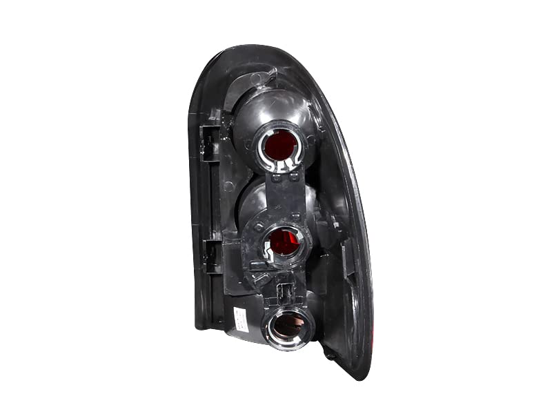 Chrome Euro Tail Light Set-Clear Lens ANZO USA 211037