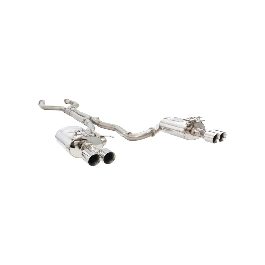 Pontiac G8/Chevrolet SS Sedan XFORCE Stainless Steel Twin 3" System with Straight Pipe Centre
