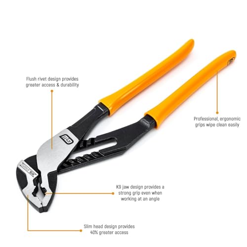 16 Inch GEARWRENCH V-Jaw Dipped Handle Tongue and Groove Plier - 82167