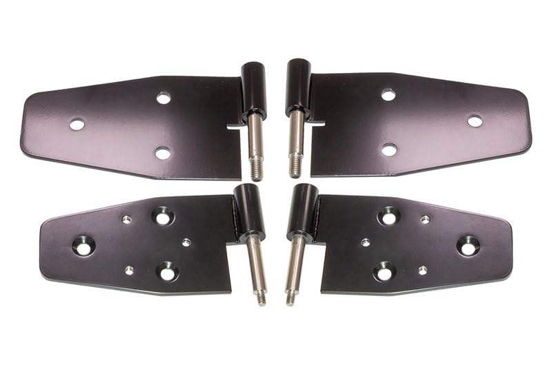 Kentrol 50719 Wrangler™ TJ Door Hinge Set of 4 Pieces Black 03-06 fits