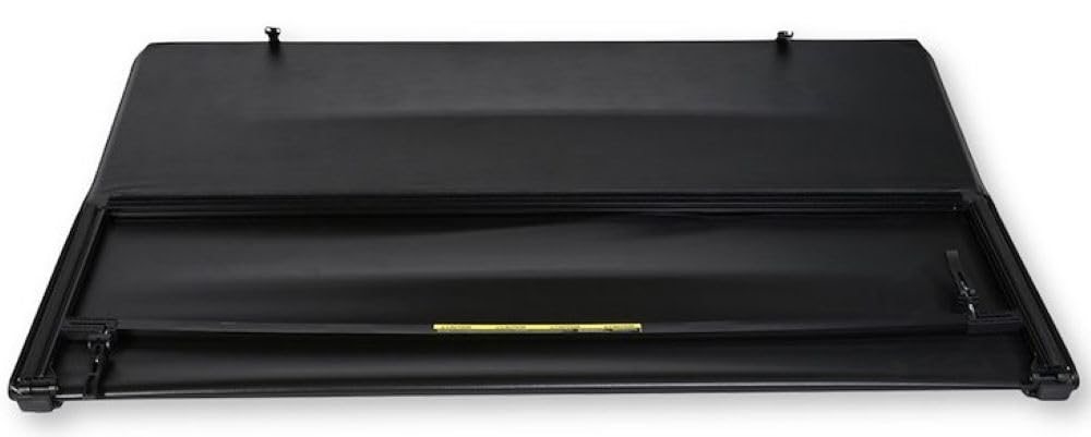 Soft TrailFX Tri-Fold Tonneau Cover Fits Chevrolet Silverado 2500 HD 6.8 ft Bed 2020-2026 Black Vinyl with Aluminum Rails 3 Panels and 2 Folds Clamp-On TFX1118