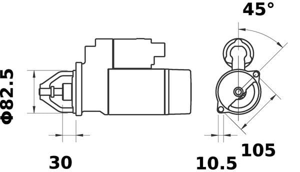 MS449 Mahle Starter