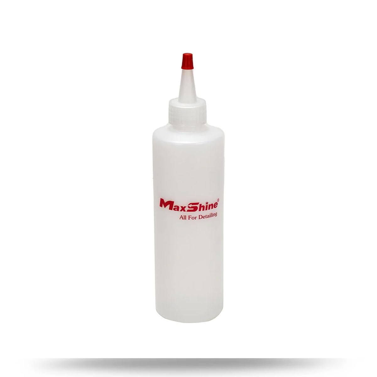 250ml MaxShine Dispenser Bottle with Cap – Universal Compound, Polish & Wax Squeeze Bottle, Chemical-Resistant HDPE, Spill-Proof Cap, Detailing & Auto Care Accessory