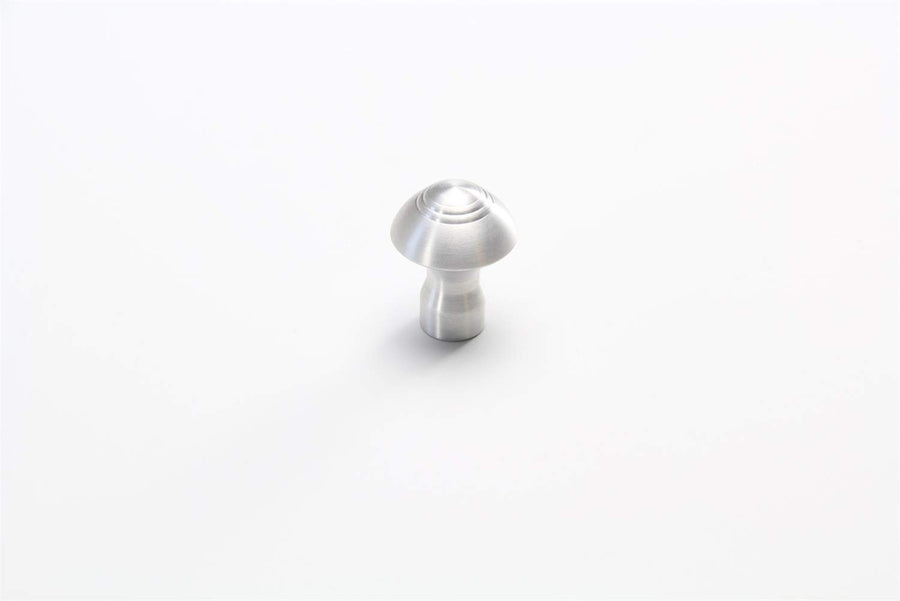 DK-001 Lokar Dash Knob - Deco - 3/16" Hole - Brushed