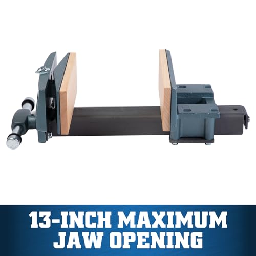 Woodworking Vise, Wilton 4" x 10" Pivot Jaw, 13" Jaw Opening (Model 79A)
