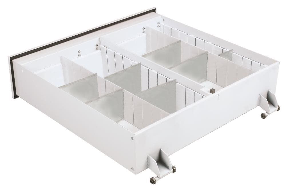 StorAll JOBOX 662980 9" Tall Heavy-Duty Steel Drawer Storage (21"W x 9"H x 48"L) - 5" Deep Drawer