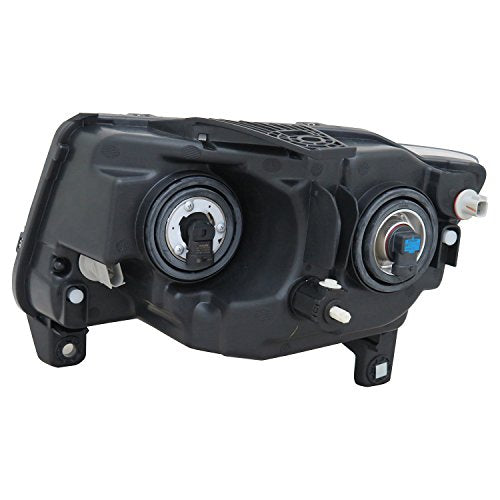 Right TYC Headlight Assembly Compatible with 2011-2013 Jeep Grand Cherokee