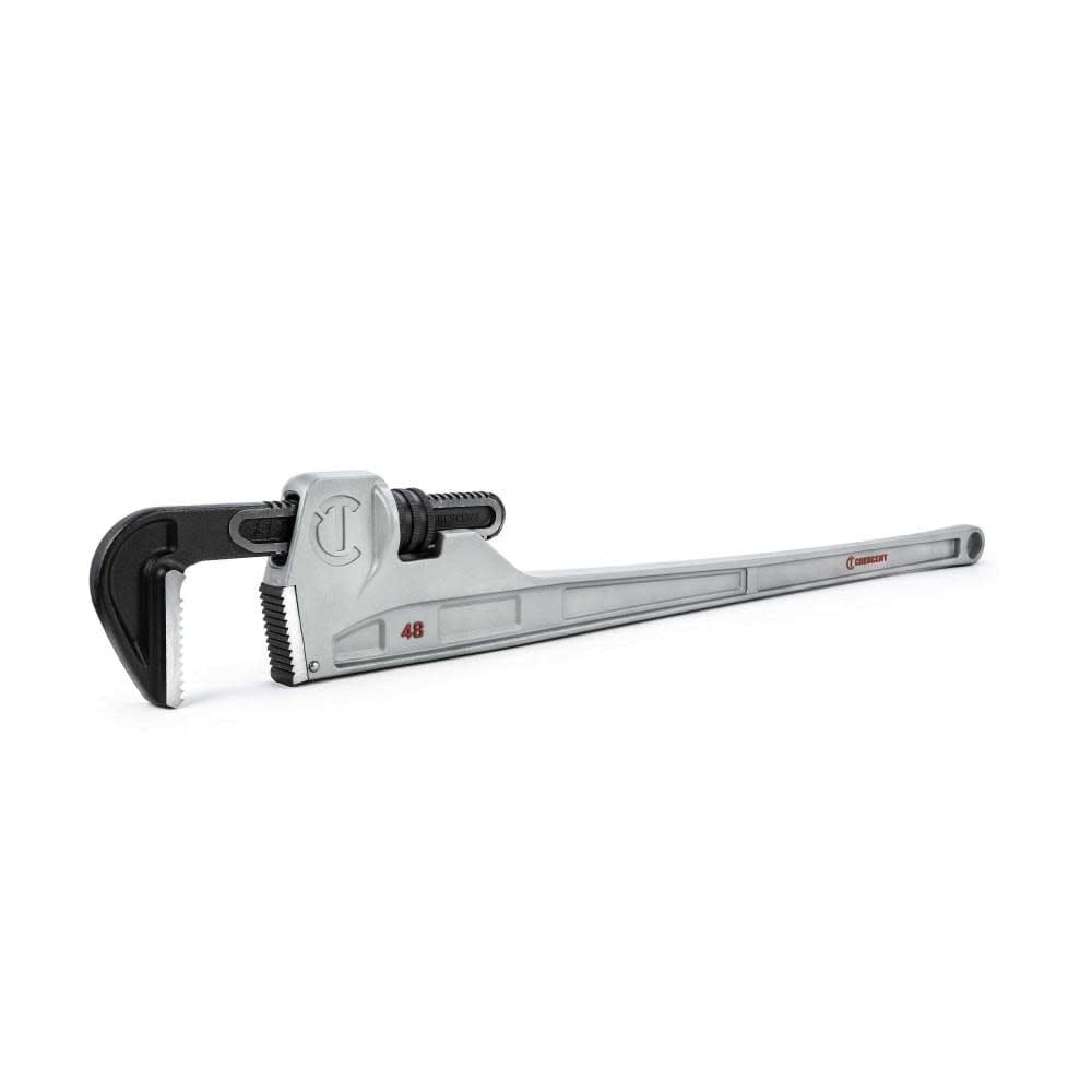 Crescent Pipe Wrench Aluminum - Plumbing, Mechanic, Home Improvement & Repair Tool - Adjustable Wrench - 48" - CAPW48