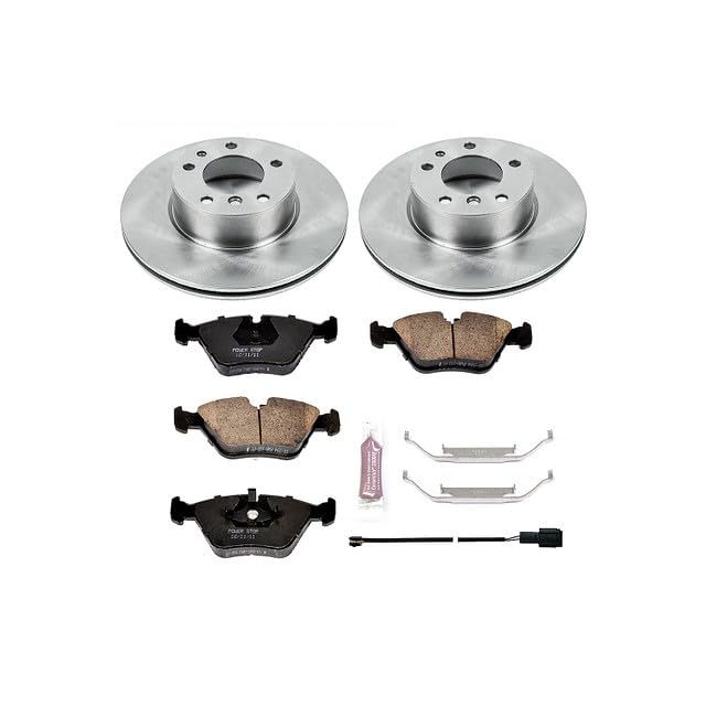 POWERSTOP Autospecialty KOE390 Front Replacement Brake Kit-OE Brake Rotors & Ceramic Brake Pads